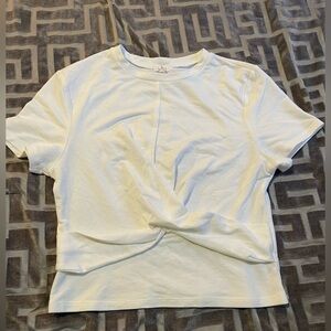 Ardene White Twist Front Tee